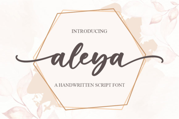 Aleya: The Elegant Script Font for Modern Web Design
