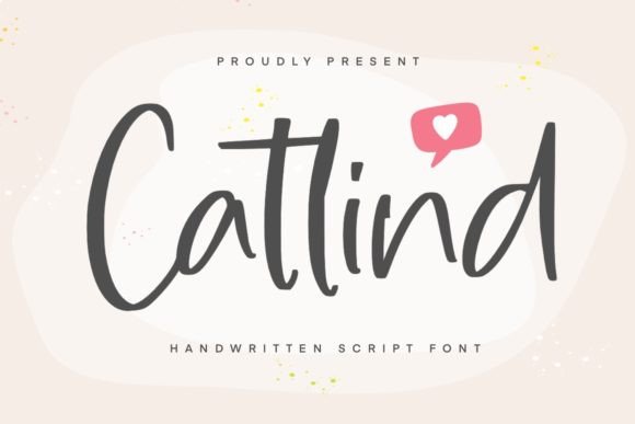 Catlind: The Handwritten Typeface for Modern Editorial Design