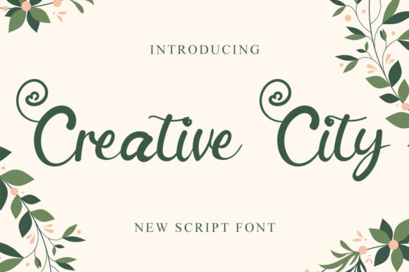Creative City: The Handwritten Typeface for Modern Web Design