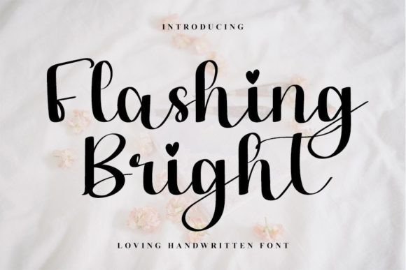 Flashing Bright: The Handwritten Typeface That Elevates Digital Branding