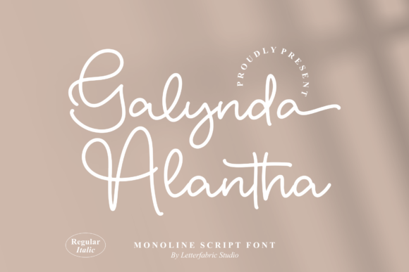 Galynda Alantha: The Elegant Script Font for Modern Branding