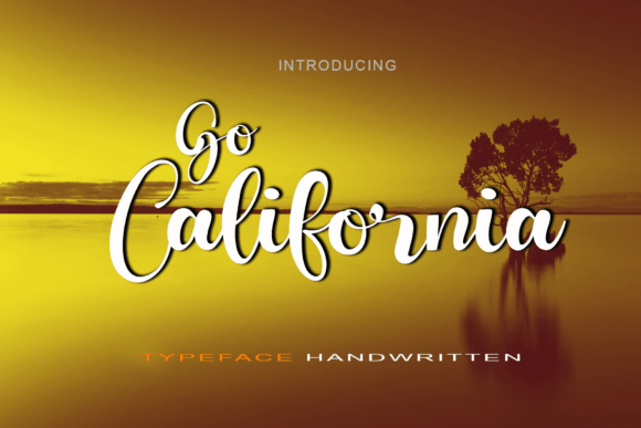 Go California: The Handwritten Typeface for Modern Web Design