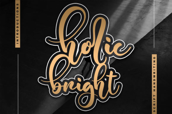 Holic Bright: A Delicate Script Font for Modern Branding
