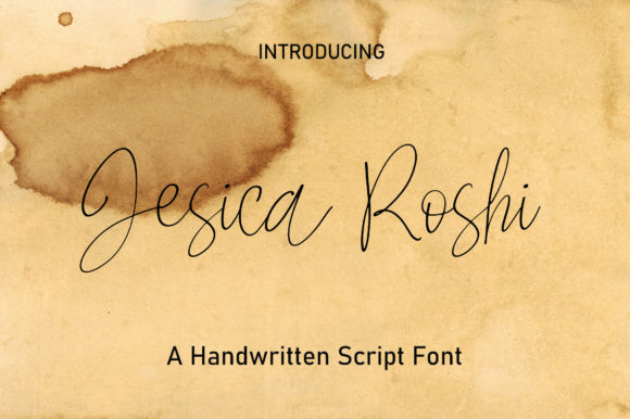 Jesica Roshi: A Delicate Handwritten Font for Elegant Brand Identity