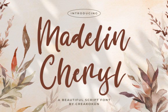 Madelin Cheryl: The Elegant Script Font for Modern Web Design
