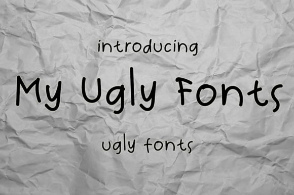My Ugly: The Handwritten Typeface That Elevates Editorial Design