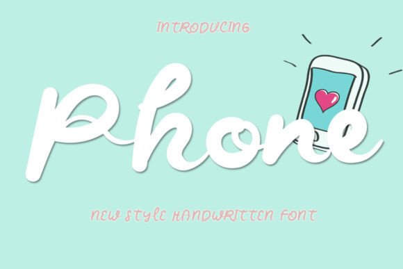 Phone: The Handwritten Typeface That Elevates Small Business Branding