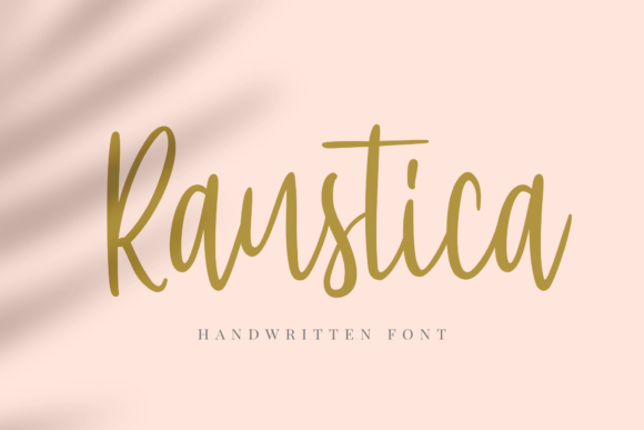 Raustica: The Handwritten Typeface for Scroll-Stopping Campaigns