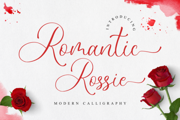 Romantic Rossie: The Handwritten Font for Elegant Brand Identity