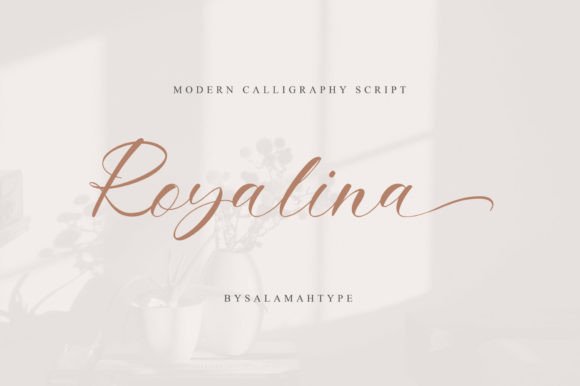 Royalina Typeface Review: Elevating Campaign Visuals with Elegant Script Design