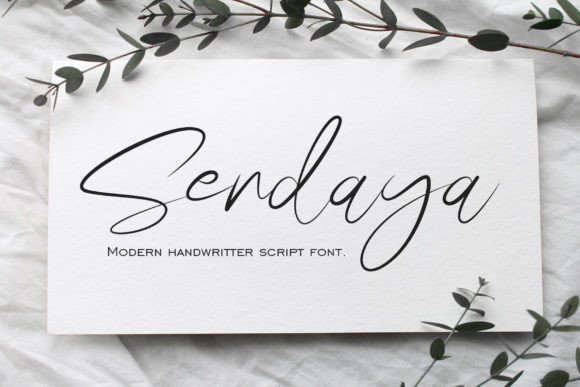 Sendaya Typeface: Elevating Campaign Visuals with Handwritten Elegance