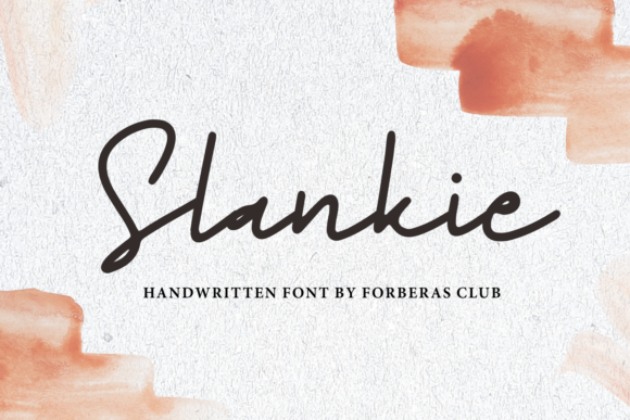 Slankie: The Premium Script Font for Modern Web Design
