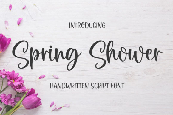 Spring Shower: The Elegant Typeface for Authentic Brand Identity