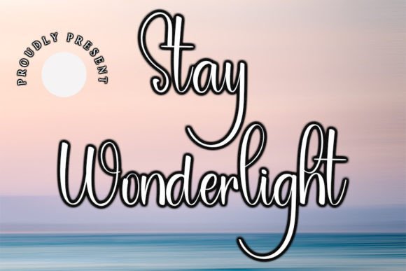 Stay Wonderlight: A Handwritten Typeface for Editorial Elegance