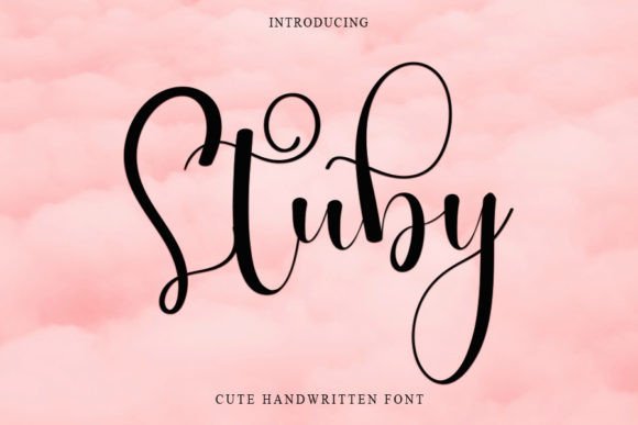 Stuby: The Handwritten Typeface That Elevates Digital Campaigns