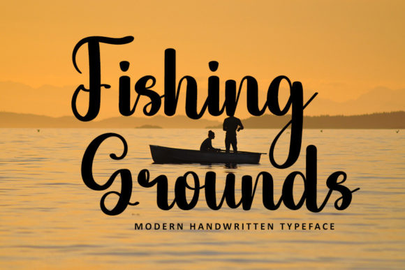 Upgrade Your Brand Identity with the Fishing Grounds Typeface