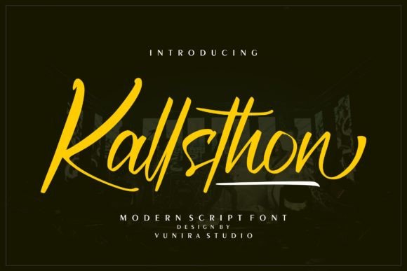 Why Kallsthon Is the Perfect Handwritten Font for Editorial Design